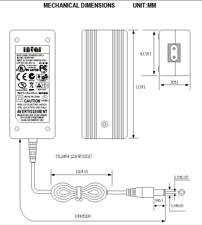 Custom 48V power supply