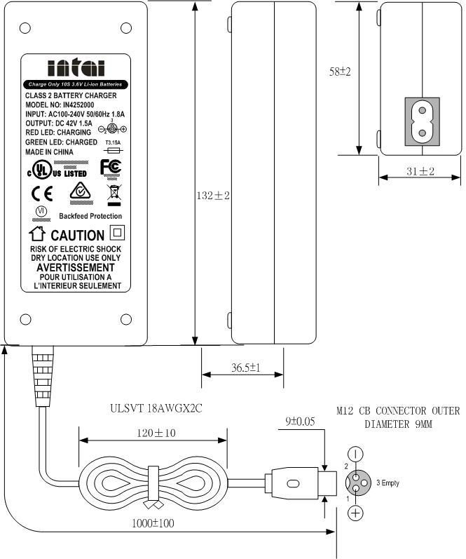 36v battery charger
