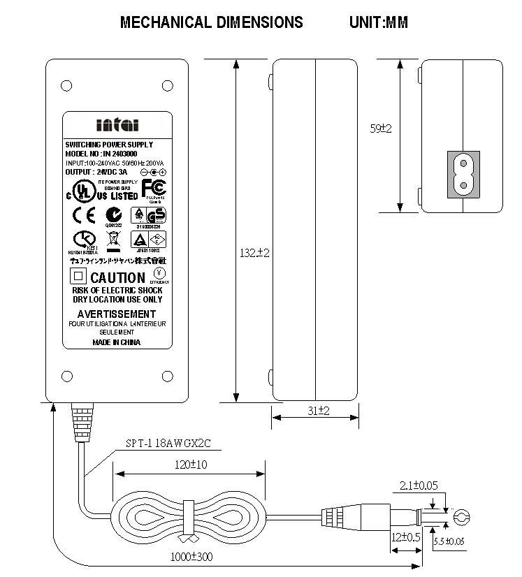 AC adapter 24v
