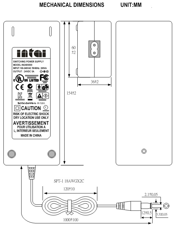 High quality FY2405000 power supply