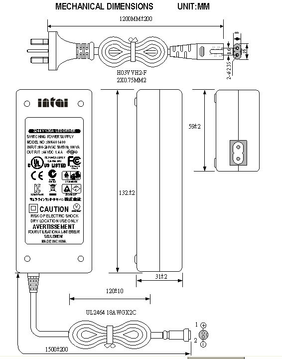rohs led power supply