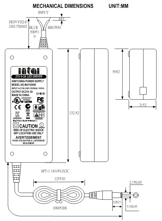 led strip light driver
