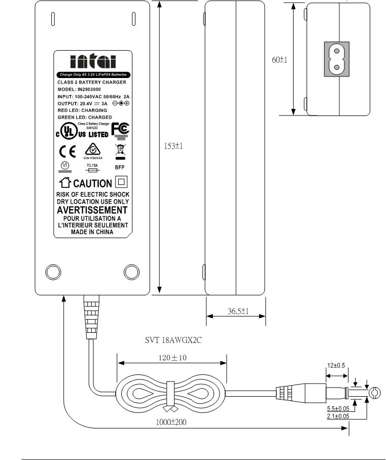24V amp charger