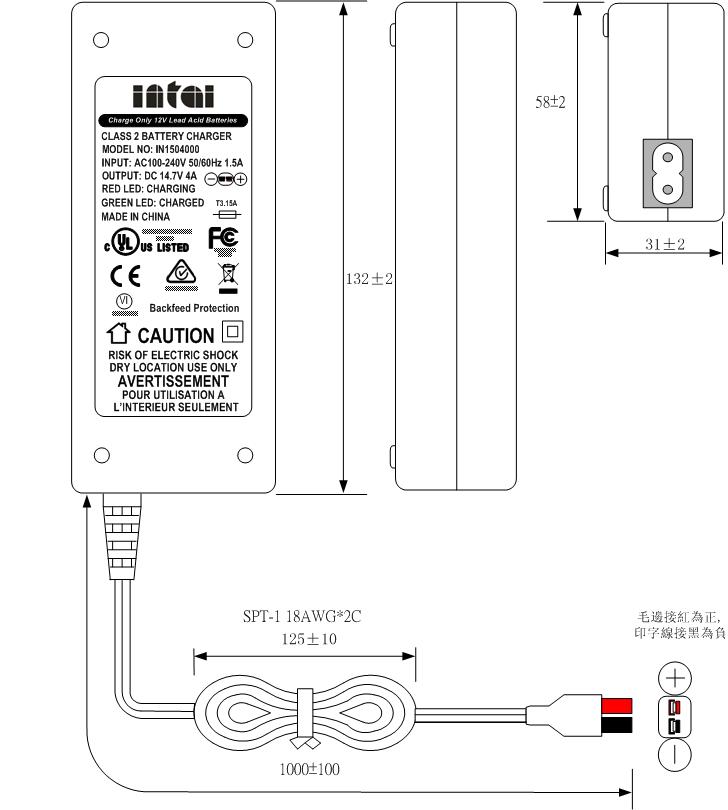 14.7 volt charger