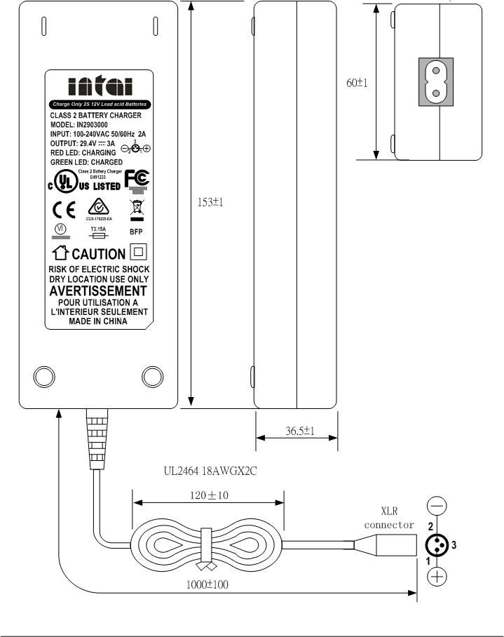 Lead acid battery charger