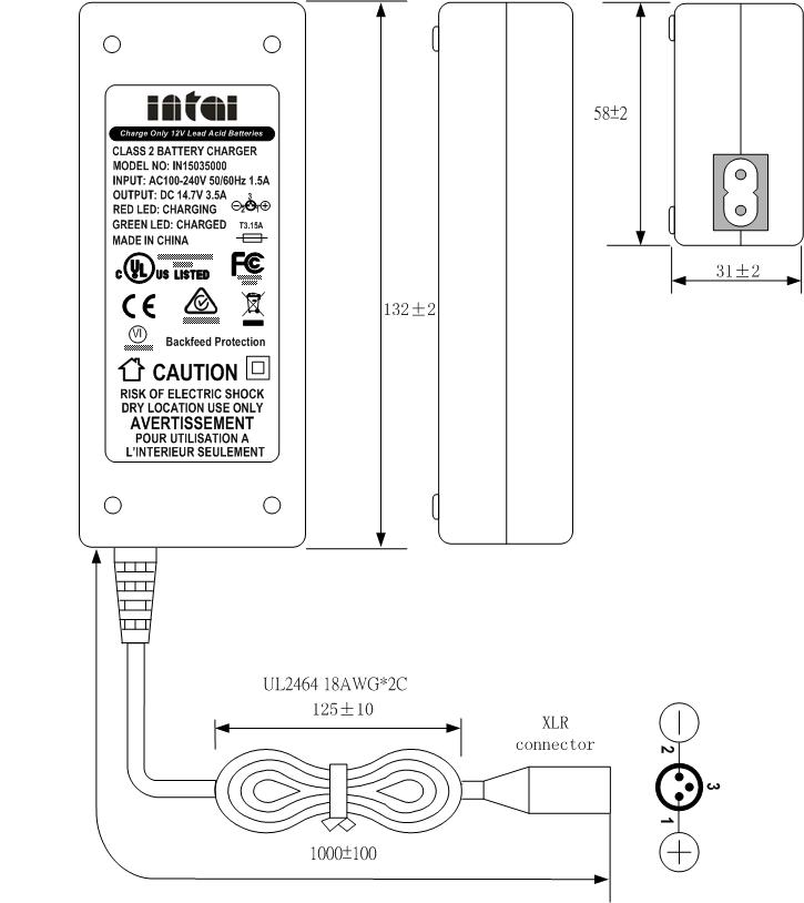 SLA battery charger