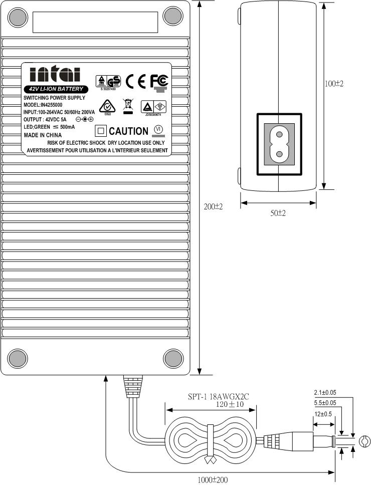lithium ion battery charger for motorcycle