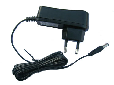 Mini power adapter 9V0.6A CE