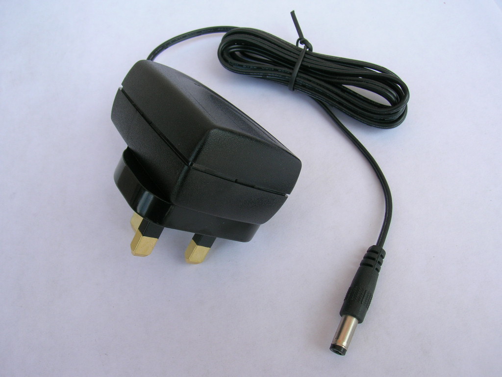 6V 1A UK adapter  