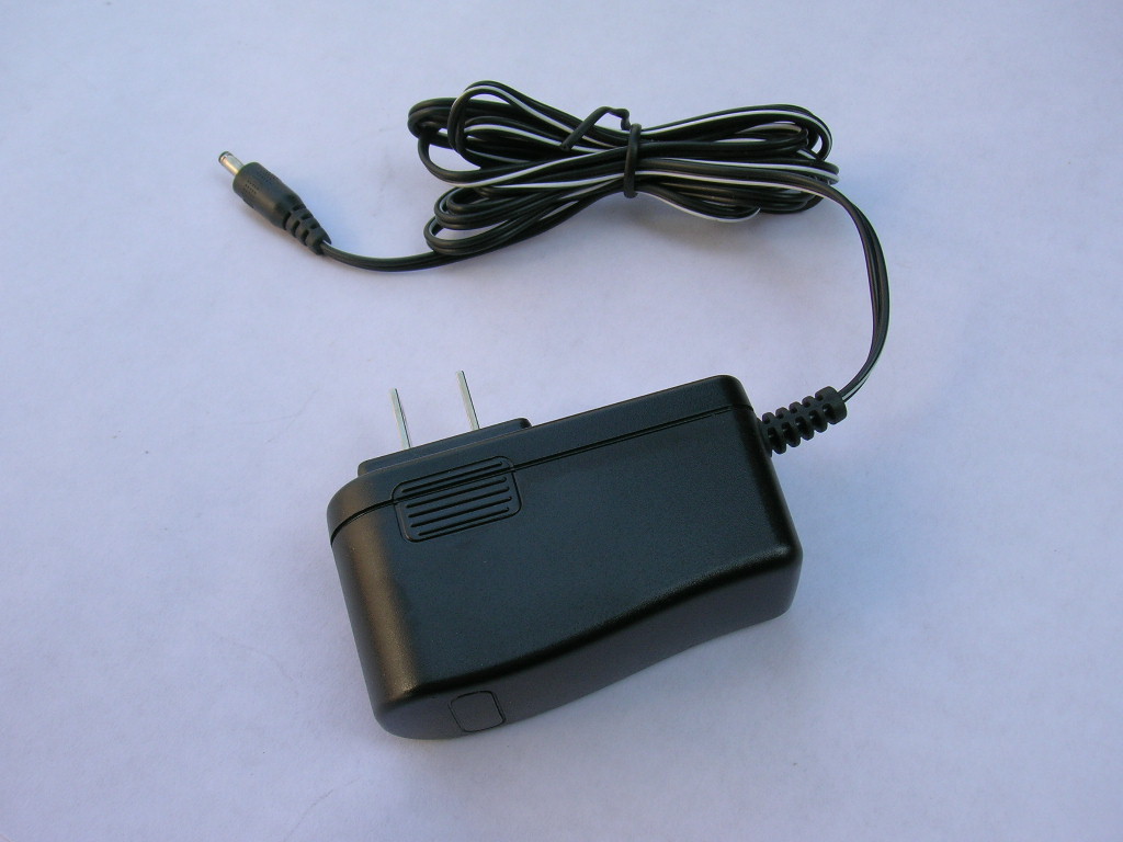 9V DC power adapter