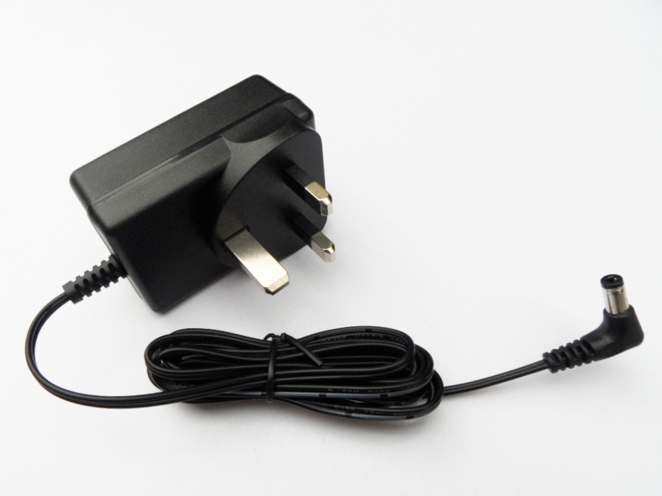 Power adapter 12V 1A with UK plug 