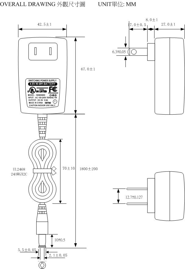  6V Nimh Battery Charger Supplier